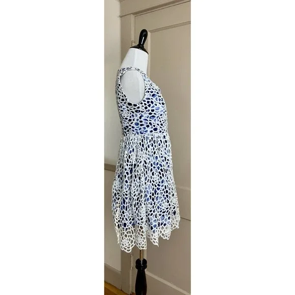Anthropologie Wolven Dress Sz 6 Lace Overlay - Picture 8 of 12